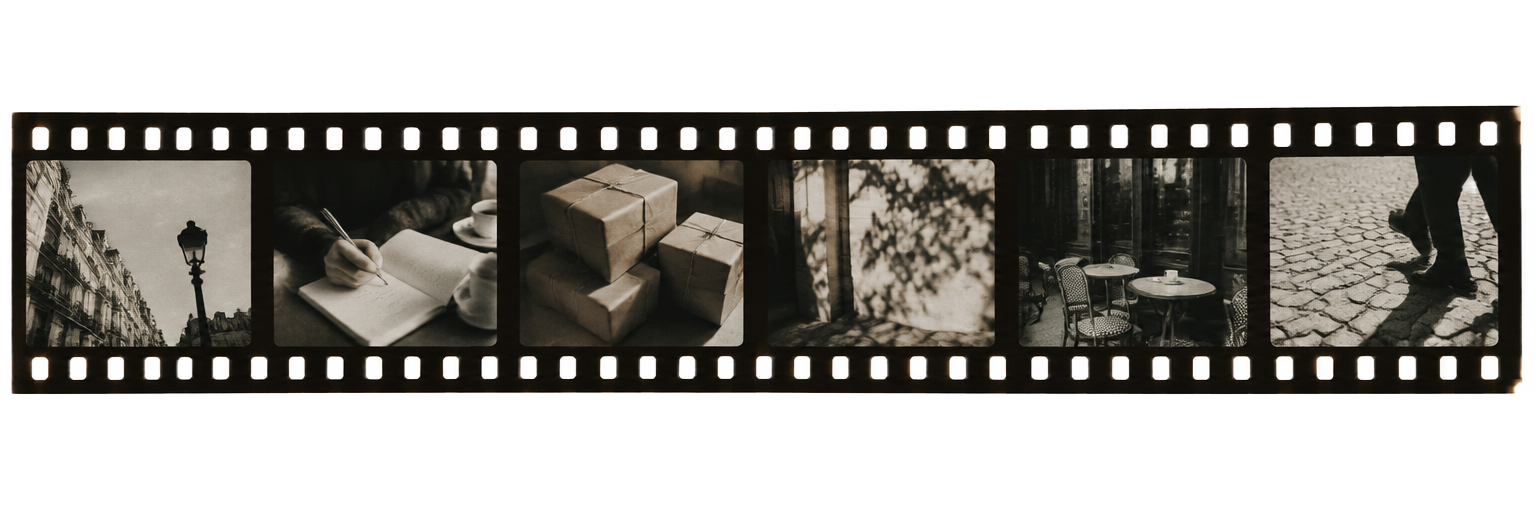 Analog contact strip of collected visual observations